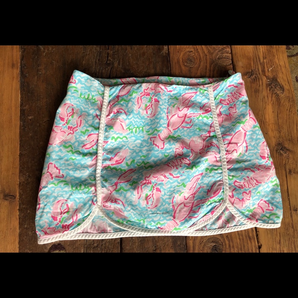 Lilly Pulitzer Calla Skort - Lobster print